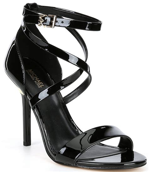 michael kors patent sandals.